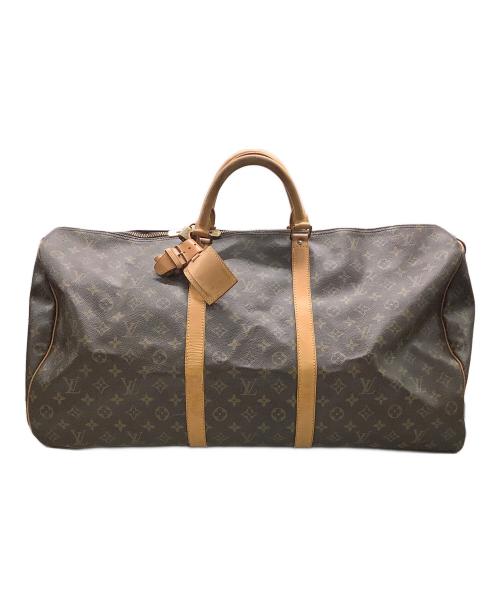 LOUIS VUITTON（ルイ ヴィトン）LOUIS VUITTON (ルイ ヴィトン) トラベルバッグ ブラウンの古着・服飾アイテム