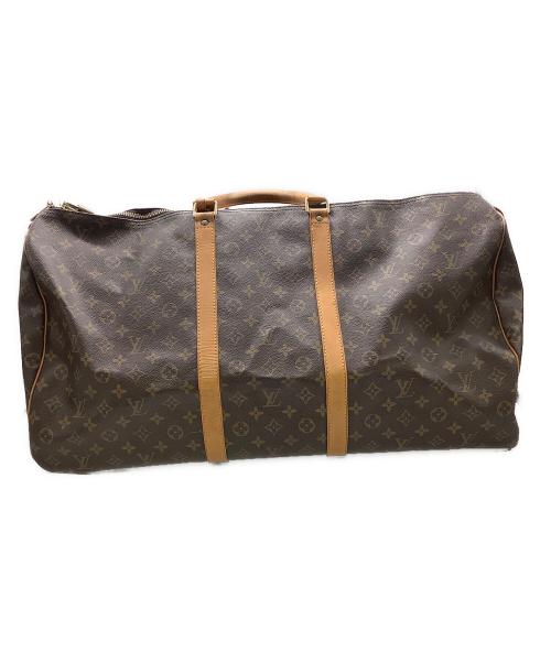 LOUIS VUITTON（ルイ ヴィトン）LOUIS VUITTON (ルイ ヴィトン) トラベルバッグ ブラウンの古着・服飾アイテム