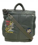 HARVEST LABELハーヴェストレーベル）の古着「ヘルメットバッグ」｜カーキ