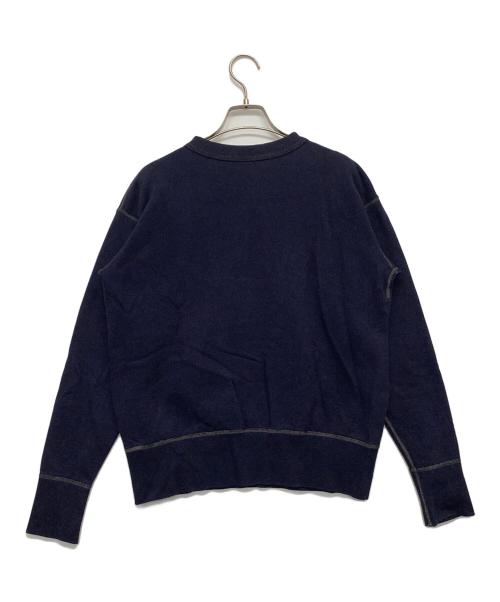 joy mccoy（ジョーマッコイ）joy mccoy (ジョーマッコイ) プリントスウェット ネイビー サイズ:38の古着・服飾アイテム
