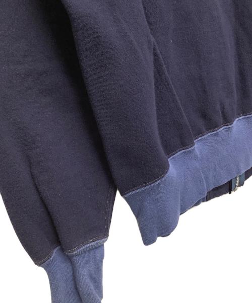 McCOY（マッコイ）McCOY (マッコイ) ジップアップスウェット ネイビー サイズ:38の古着・服飾アイテム