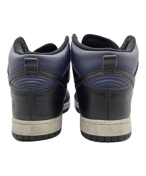 NIKE（ナイキ）NIKE (ナイキ) FRAGMENT DESIGN (フラグメントデザイン) ハイカットスニーカー ネイビー サイズ:26.5cmの古着・服飾アイテム