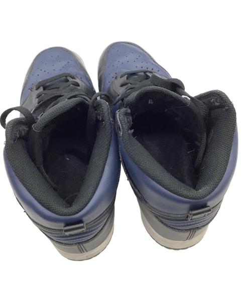 NIKE（ナイキ）NIKE (ナイキ) FRAGMENT DESIGN (フラグメントデザイン) ハイカットスニーカー ネイビー サイズ:26.5cmの古着・服飾アイテム