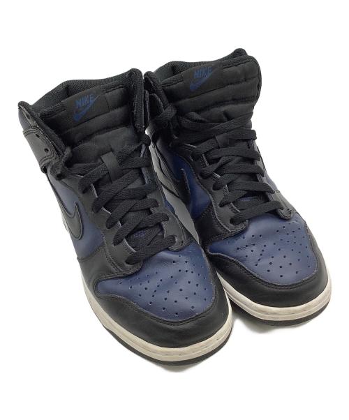 NIKE（ナイキ）NIKE (ナイキ) FRAGMENT DESIGN (フラグメントデザイン) ハイカットスニーカー ネイビー サイズ:26.5cmの古着・服飾アイテム