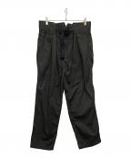 meanswhileミーンズワイル）の古着「パンツ」｜ダークグレー