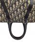 中古・古着 Christian Dior (クリスチャン ディオール) ハンドバッグ ベージュ×ネイビー：35000円