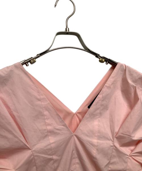 TSURU by MARIKO OIKAWA（ツルバイマリコオイカワ）TSURU by MARIKO OIKAWA (ツルバイマリコオイカワ) 半袖ブラウス ピンク サイズ:Fの古着・服飾アイテム