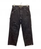 LEVI'Sリーバイス）の古着「ペインターバギーデニム」｜ブラック