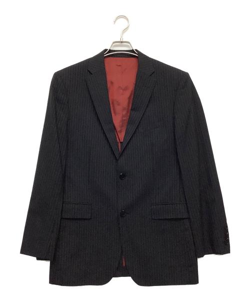 BURBERRY BLACK LABEL（バーバリーブラックレーベル）BURBERRY BLACK LABEL (バーバリーブラックレーベル) 3Pセットアップスーツ ブラック サイズ:96ー84ー175 40Lの古着・服飾アイテム