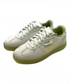 PUMAプーマ）の古着「スニーカー」｜ホワイト×グリーン