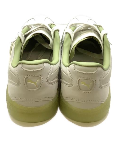 PUMA（プーマ）PUMA (プーマ) スニーカー ホワイト×グリーン サイズ:27.0cmの古着・服飾アイテム