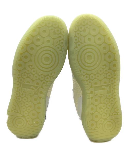 PUMA（プーマ）PUMA (プーマ) スニーカー ホワイト×グリーン サイズ:27.0cmの古着・服飾アイテム