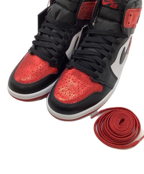 NIKE（ナイキ）NIKE (ナイキ) ハイカットスニーカー レッド×ブラック サイズ:UK7.5 未使用品の古着・服飾アイテム