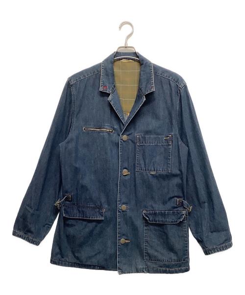 PAPAS（パパス）PAPAS (パパス) デニムジャケット インディゴ サイズ:Lの古着・服飾アイテム