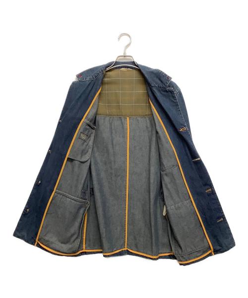 PAPAS（パパス）PAPAS (パパス) デニムジャケット インディゴ サイズ:Lの古着・服飾アイテム