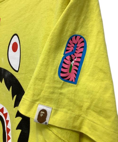 A BATHING APE（ア ベイシング エイプ）A BATHING APE (ア ベイシング エイプ) 半袖カットソー イエロー サイズ:Mの古着・服飾アイテム