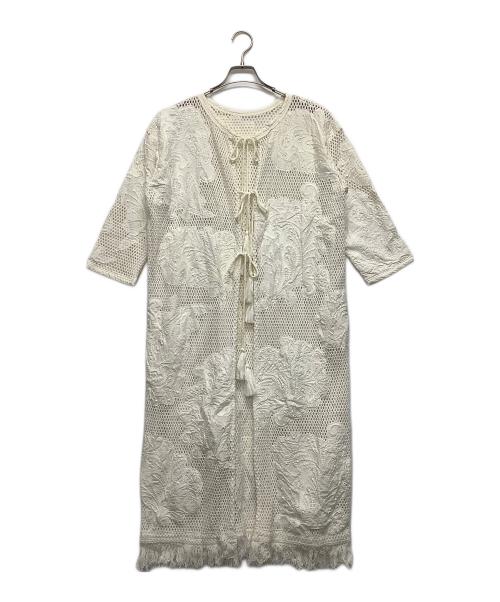 freada（フリーダ）freada (フリーダ) レースワンピース アイボリー サイズ:FREEの古着・服飾アイテム