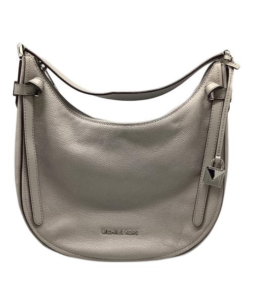 MICHAEL KORS（マイケル・コース）MICHAEL KORS (マイケルコース) レザートートバッグMICHAEL KORS グレージュの古着・服飾アイテム