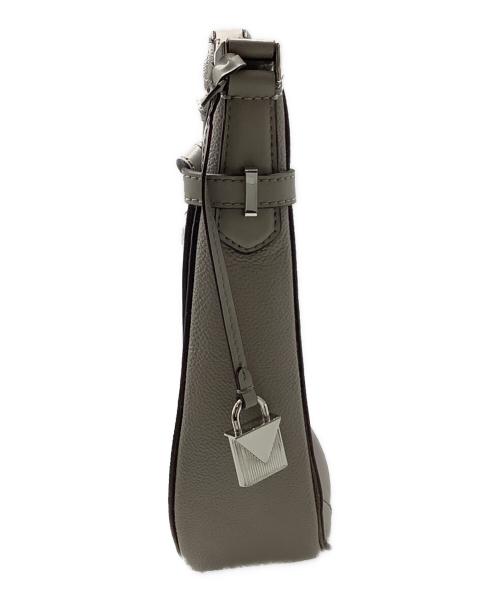 MICHAEL KORS（マイケル・コース）MICHAEL KORS (マイケルコース) レザートートバッグMICHAEL KORS グレージュの古着・服飾アイテム