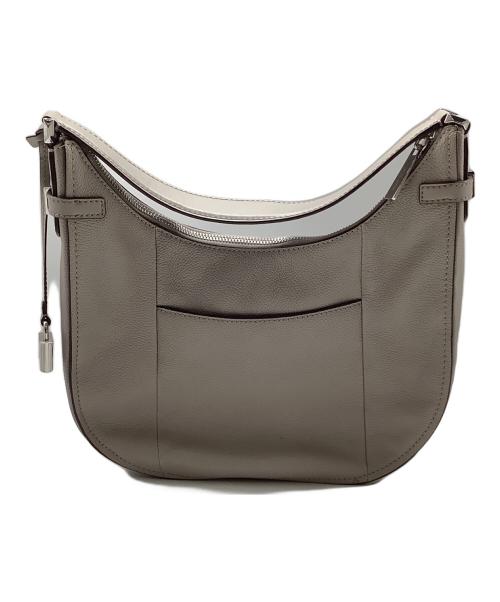 MICHAEL KORS（マイケル・コース）MICHAEL KORS (マイケルコース) レザートートバッグMICHAEL KORS グレージュの古着・服飾アイテム