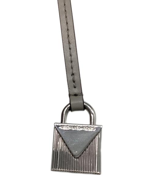 MICHAEL KORS（マイケル・コース）MICHAEL KORS (マイケルコース) レザートートバッグMICHAEL KORS グレージュの古着・服飾アイテム
