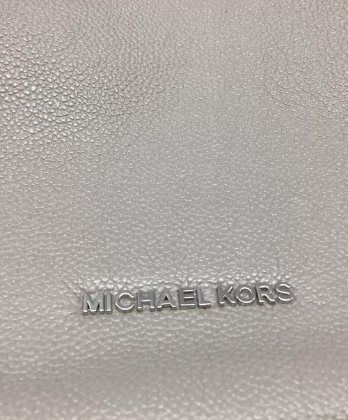 MICHAEL KORS（マイケル・コース）MICHAEL KORS (マイケルコース) レザートートバッグMICHAEL KORS グレージュの古着・服飾アイテム
