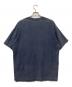 KITH (キス) ロゴ入りポケットTシャツ ネイビー サイズ:M：6000円