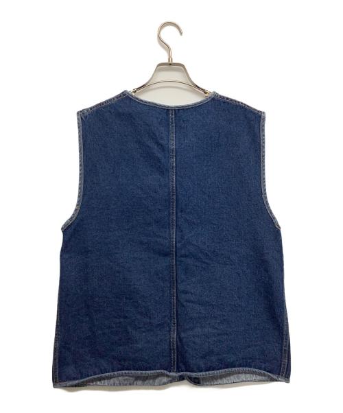 FREAK'S STORE（フリークスストア）FREAK'S STORE (フリークストア) デニムベスト ブルー サイズ:Fの古着・服飾アイテム