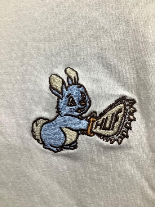 HUF（ハフ）HUF (ハフ) ロングスリーブTシャツ ホワイト サイズ:XLの古着・服飾アイテム