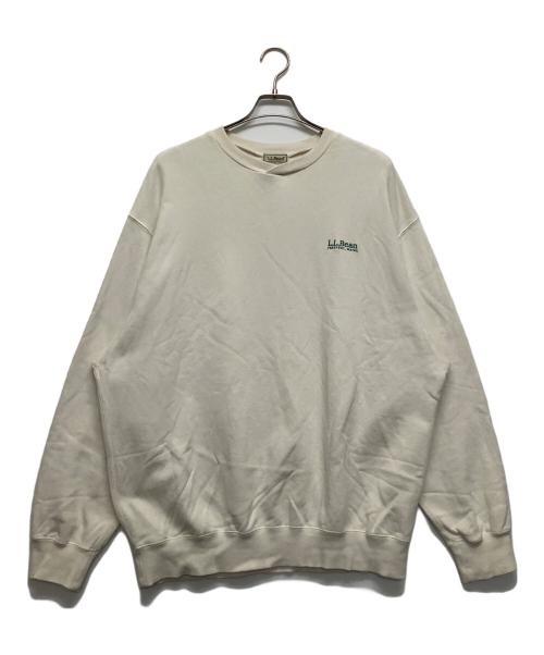 L.L.Bean（エルエルビーン）L.L.Bean (エルエルビーン) クルーネックスウェット ベージュ サイズ:XLの古着・服飾アイテム