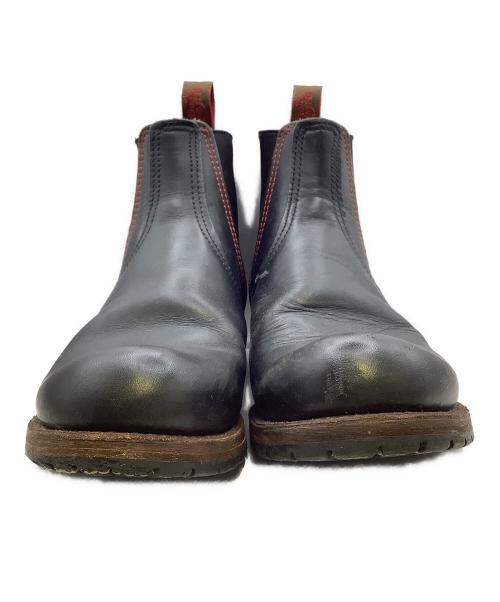 RED WING（レッドウィング）RED WING (レッドウィング) 	RED WING　チェルシー サイドゴアブーツ ブラック サイズ:25.5の古着・服飾アイテム