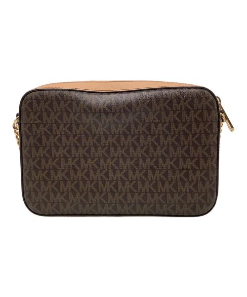 MICHAEL KORS（マイケル・コース）MICHAEL KORS (マイケルコース) ショルダーバッグ ブラウンの古着・服飾アイテム