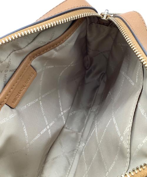 MICHAEL KORS（マイケル・コース）MICHAEL KORS (マイケルコース) ショルダーバッグ ブラウンの古着・服飾アイテム