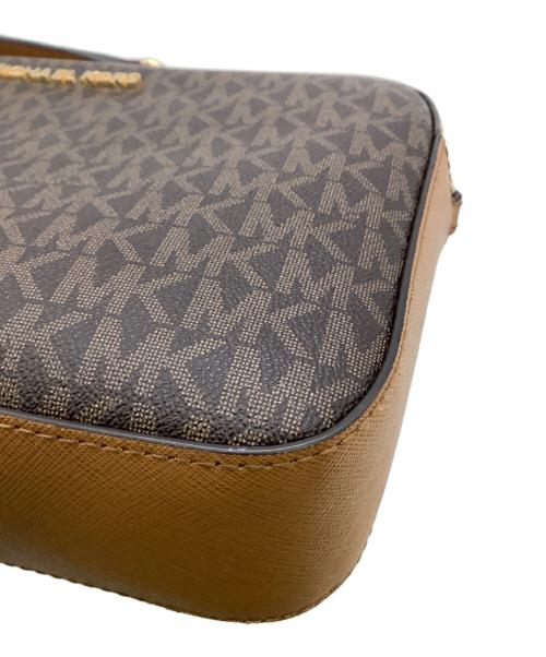 MICHAEL KORS（マイケル・コース）MICHAEL KORS (マイケルコース) ショルダーバッグ ブラウンの古着・服飾アイテム