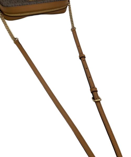 MICHAEL KORS（マイケル・コース）MICHAEL KORS (マイケルコース) ショルダーバッグ ブラウンの古着・服飾アイテム