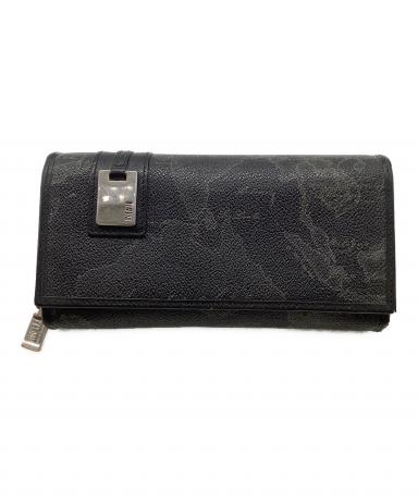 中古・古着通販】PRIMA CLASSE (プリマクラッセ) 長財布 ブラック