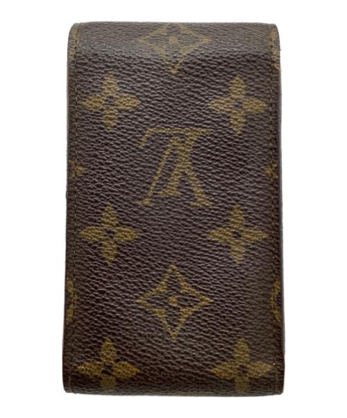 LOUIS VUITTON（ルイ ヴィトン）LOUIS VUITTON (ルイ ヴィトン) エテュイ・シガレット ブラウンの古着・服飾アイテム