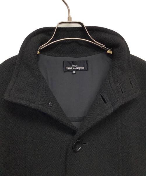 tricot COMME des GARCONS（トリココムデギャルソン）tricot COMME des GARCONS (トリココムデギャルソン) スタンドカラーコート ブラック サイズ:Mの古着・服飾アイテム