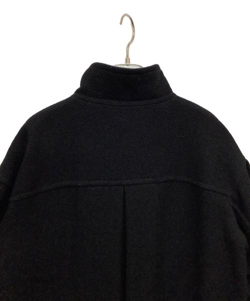 tricot COMME des GARCONS（トリココムデギャルソン）tricot COMME des GARCONS (トリココムデギャルソン) スタンドカラーコート ブラック サイズ:Mの古着・服飾アイテム