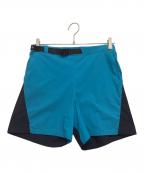 mont-bellモンベル）の古着「ショートパンツ」｜ブルー×ブラック