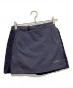 mont-bellモンベル）の古着「ラップショーツ」｜グレー×ネイビー