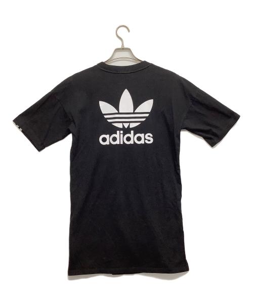 adidas Originals（アディダスオリジナル）adidas Originals (アディダスオリジナル) 半袖ワンピース ブラック サイズ:Sの古着・服飾アイテム
