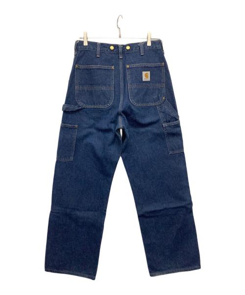 CarHartt（カーハート）CarHartt (カーハート) ダブルニーペインターパンツ インディゴ サイズ:W32x L34の古着・服飾アイテム