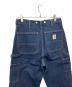 中古・古着 CarHartt (カーハート) ダブルニーペインターパンツ インディゴ サイズ:W32x L34：10000円