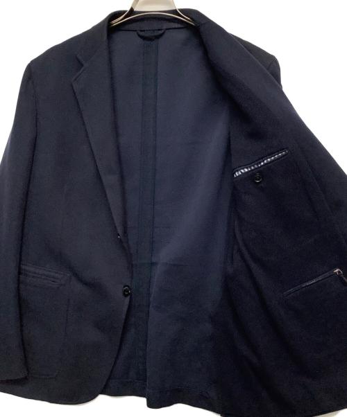 ERMENEGILDO ZEGNA（エルメネジルド・ゼニア）Ermenegildo Zegna (エルメネジルド・ゼニア) テーラードジャケット ネイビー サイズ:38の古着・服飾アイテム