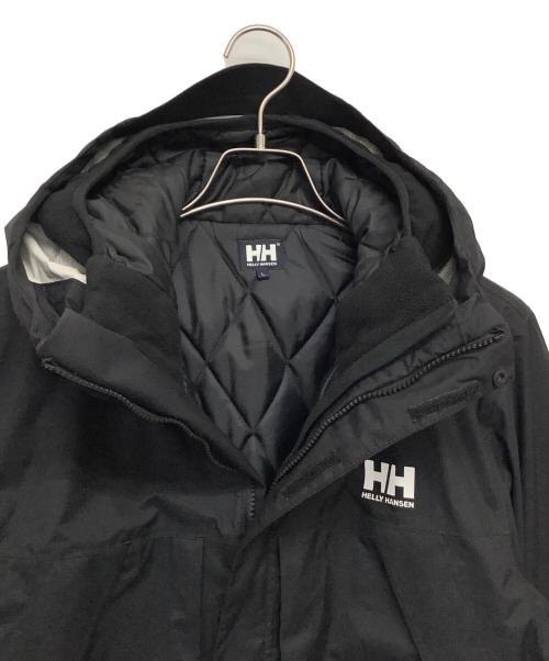 HELLY HANSEN（ヘリーハンセン）HELLY HANSEN (ヘリーハンセン) 3WAY中綿ジャケット ブラック サイズ:Lの古着・服飾アイテム