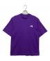 THE NORTH FACE（ザ ノース フェイス）の古着「半袖カットソー」｜パープル