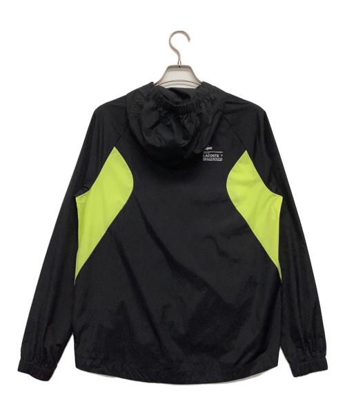 LACOSTE（ラコステ）LACOSTE (ラコステ) ウインドブレーカー ブラック×イエロー サイズ:Mの古着・服飾アイテム