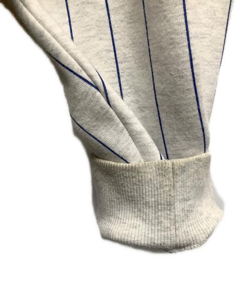 New Era（ニューエラ）New Era (ニューエラ) プルオーバーパーカー ホワイト×ブルー サイズ:XLの古着・服飾アイテム