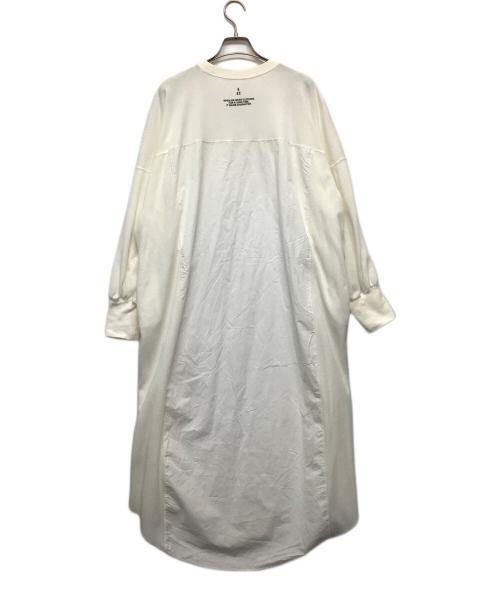 Curensology（カレンソロジー）Curensology (カレンソロジー) 長袖ワンピース ホワイト サイズ:Fの古着・服飾アイテム
